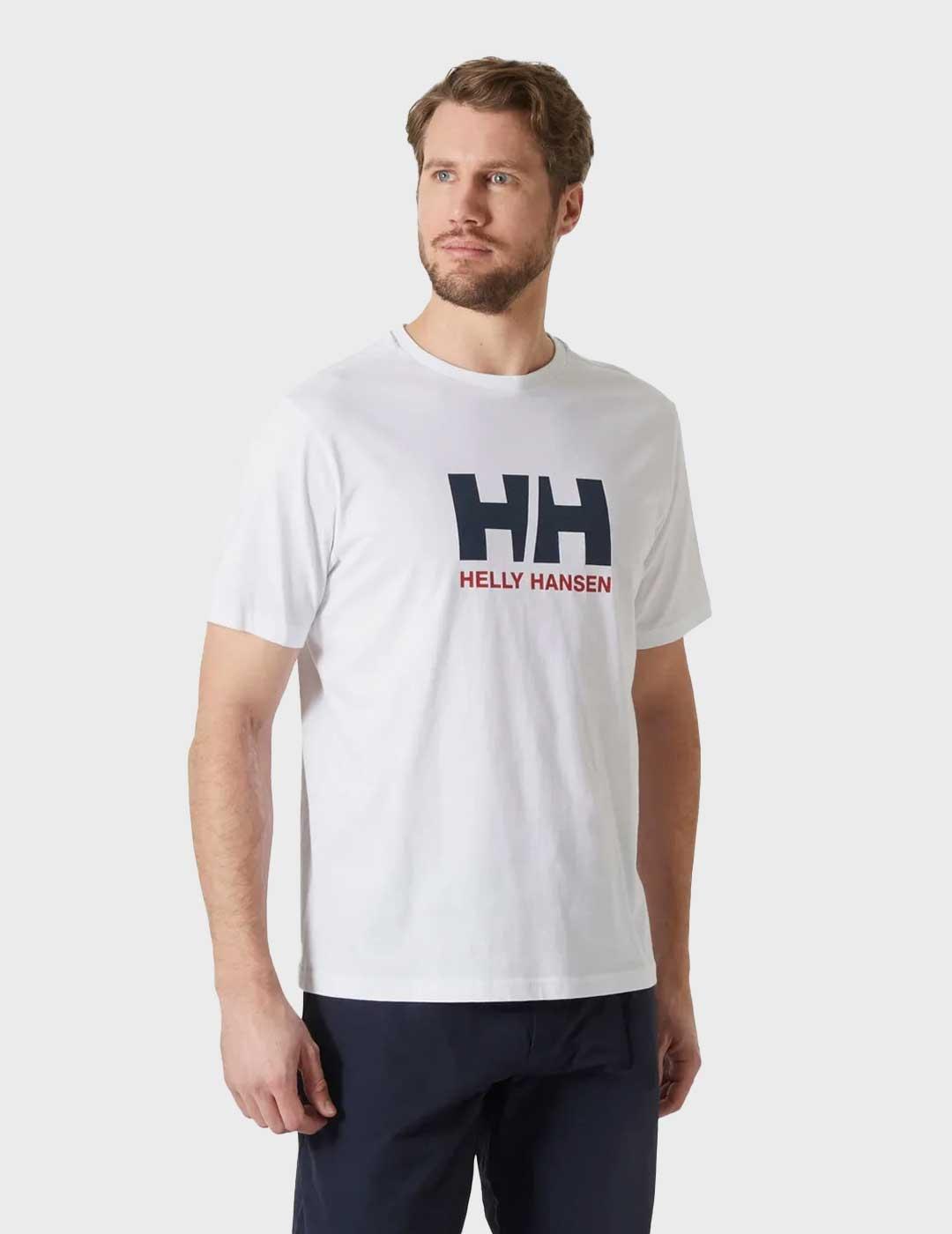 Helly Hansen Logo camiseta blanca para hombre
