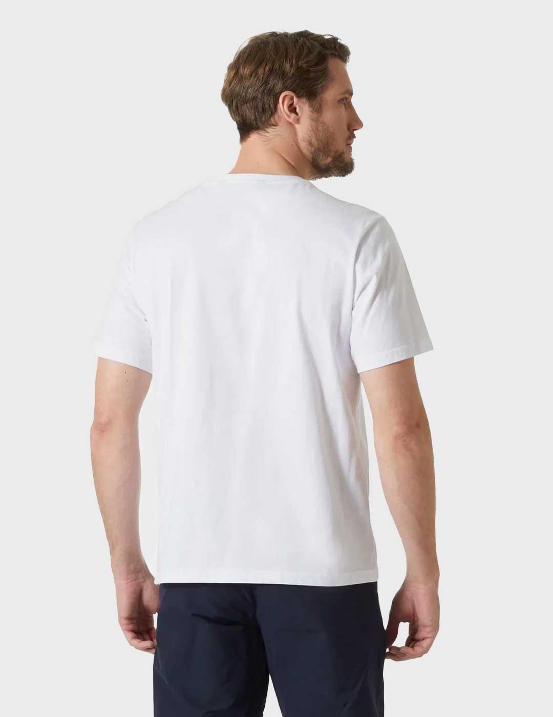 Helly Hansen Logo camiseta blanca para hombre