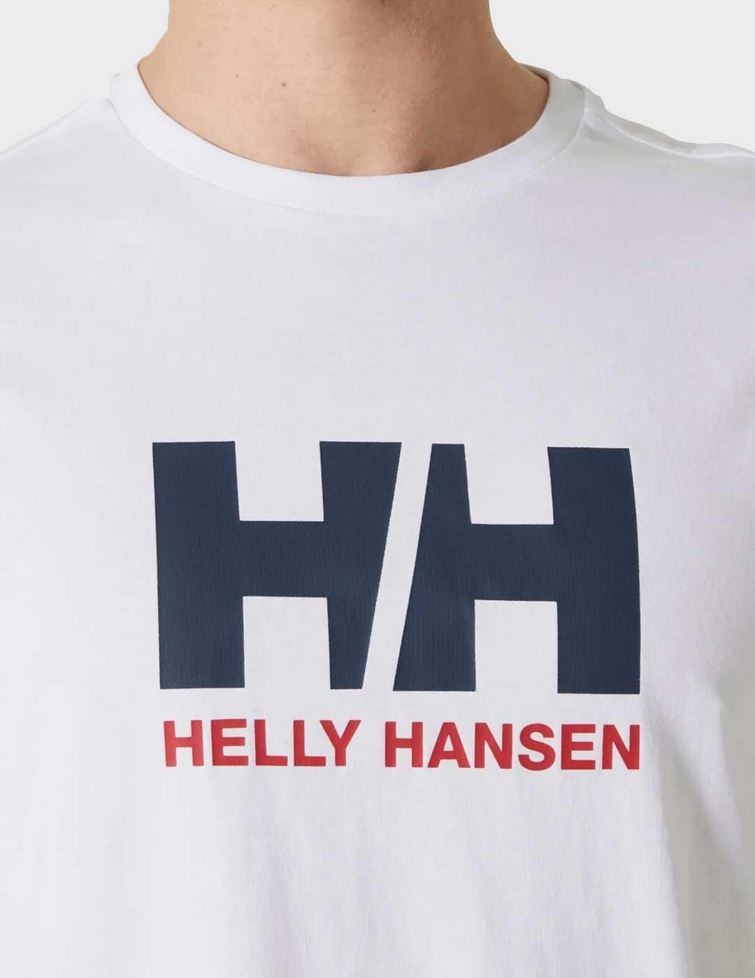 Helly Hansen Logo camiseta blanca para hombre