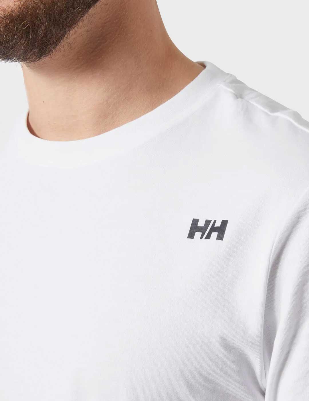 Helly Hansen Core Graphic 2.0 camiseta blanca para hombre