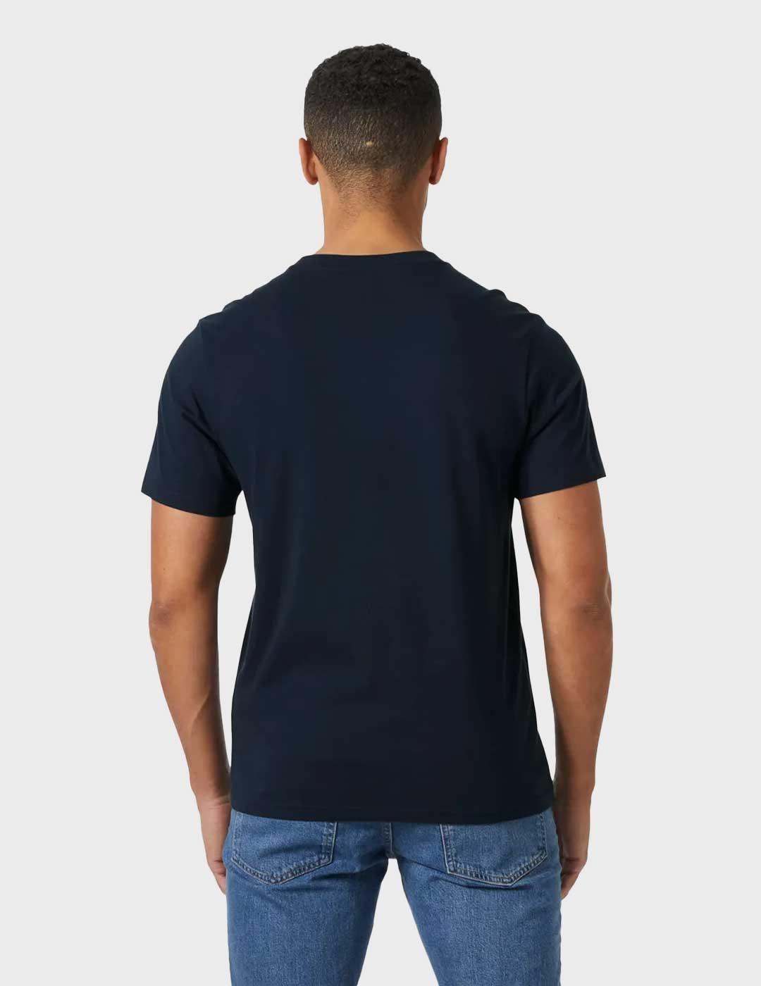 Helly Hansen Core Graphic 2.0 camiseta azul marino hombre