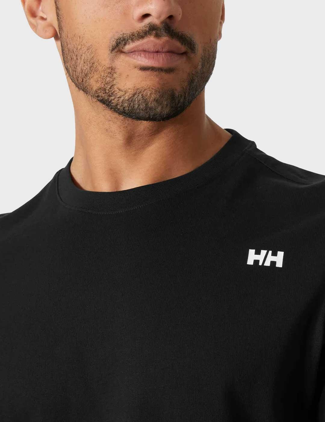 Helly Hansen Core Graphic 2.0 camiseta negra para hombre