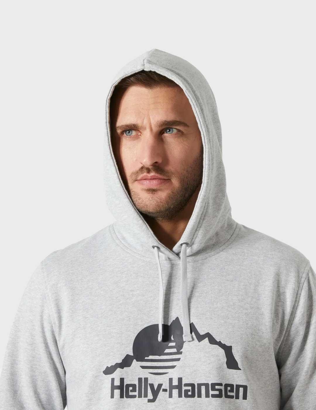 Helly Hansen Nord sudadera gris para hombre