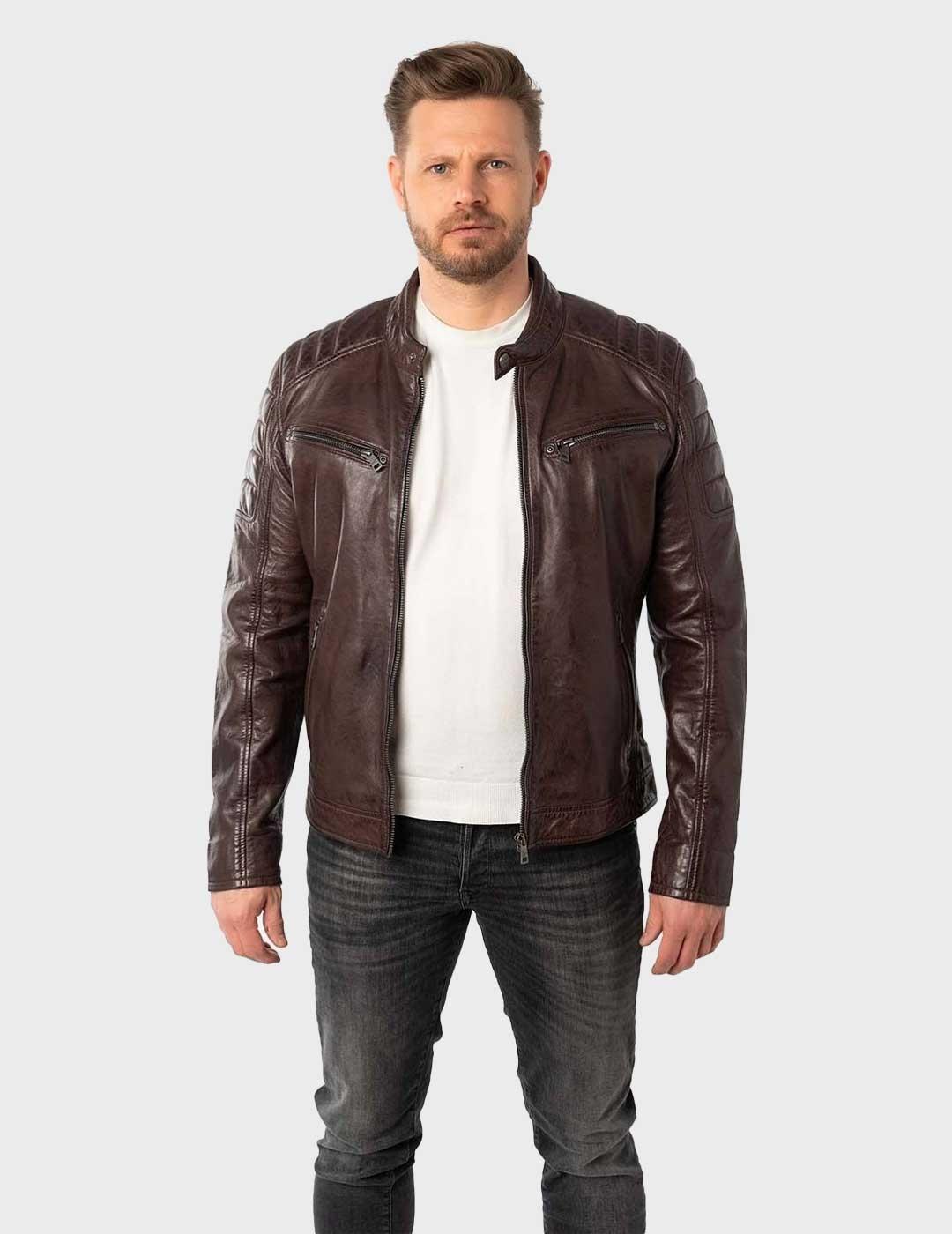 Gipsy Derry chaqueta marrón para hombre