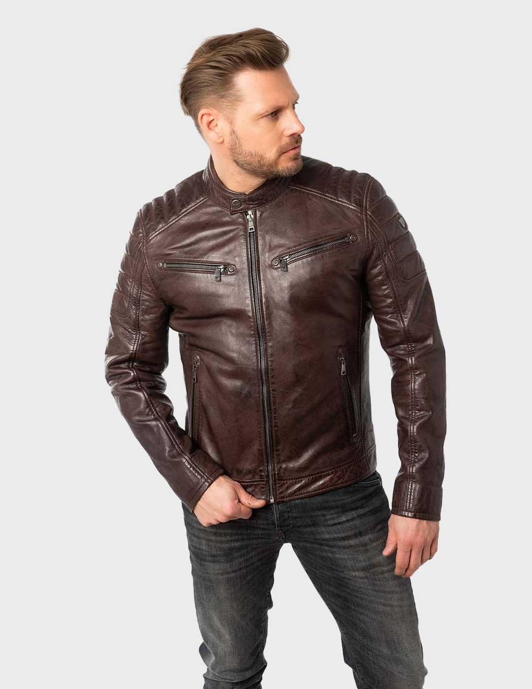 Gipsy Derry chaqueta marrón para hombre