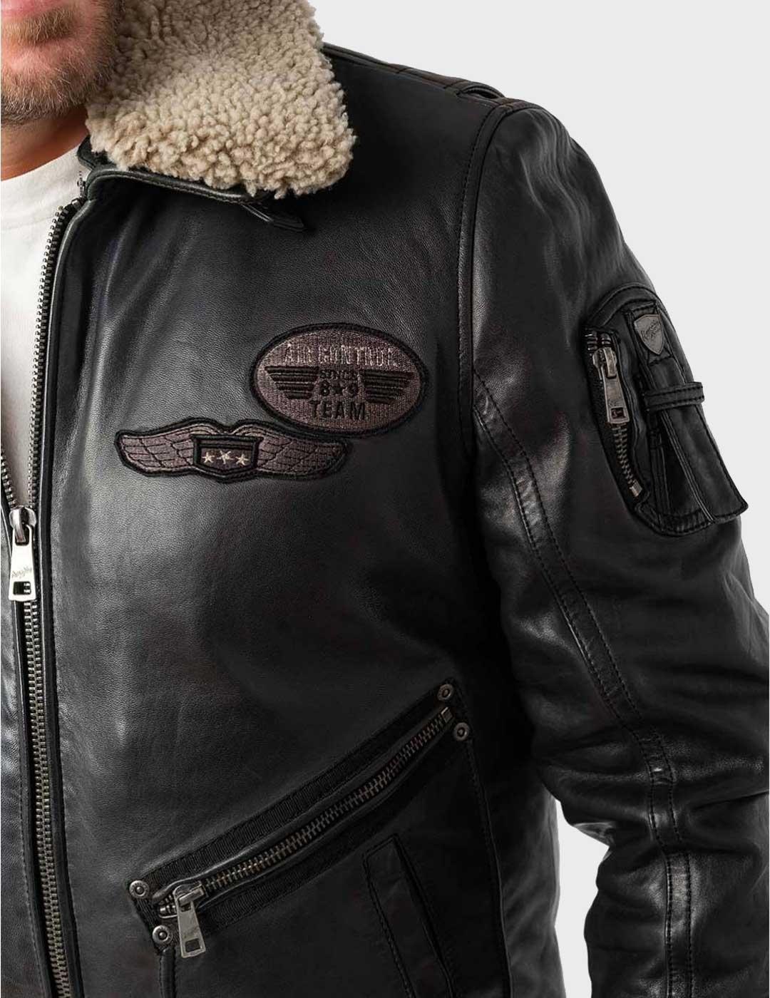 Gipsy Starpilot chaqueta negra para hombre