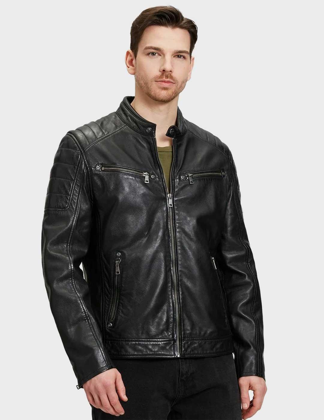 Gipsy Gbderry Laorv chaqueta negra para hombre