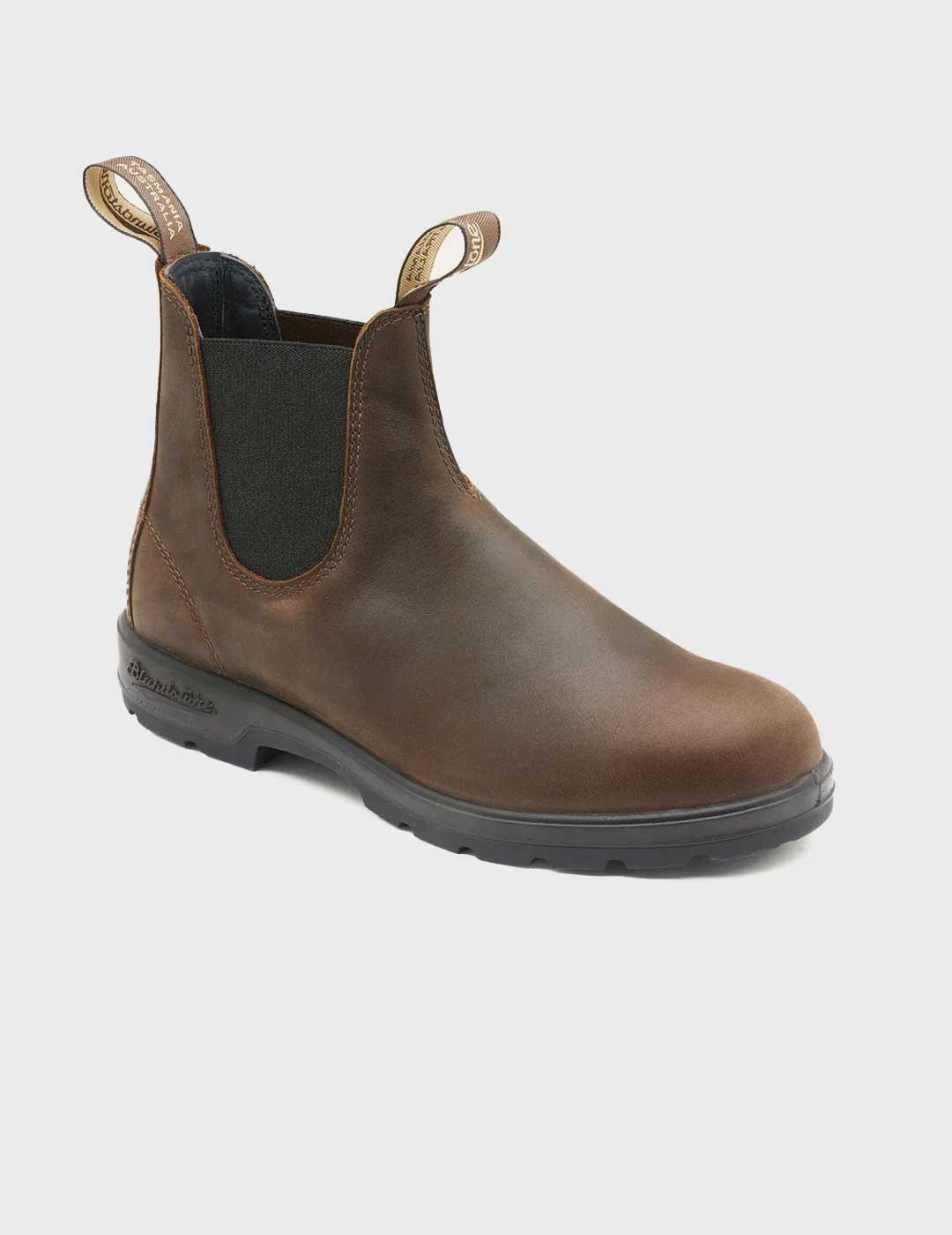 Blundstone 1609 Antiqe Brown Leather bota marrón para hombre
