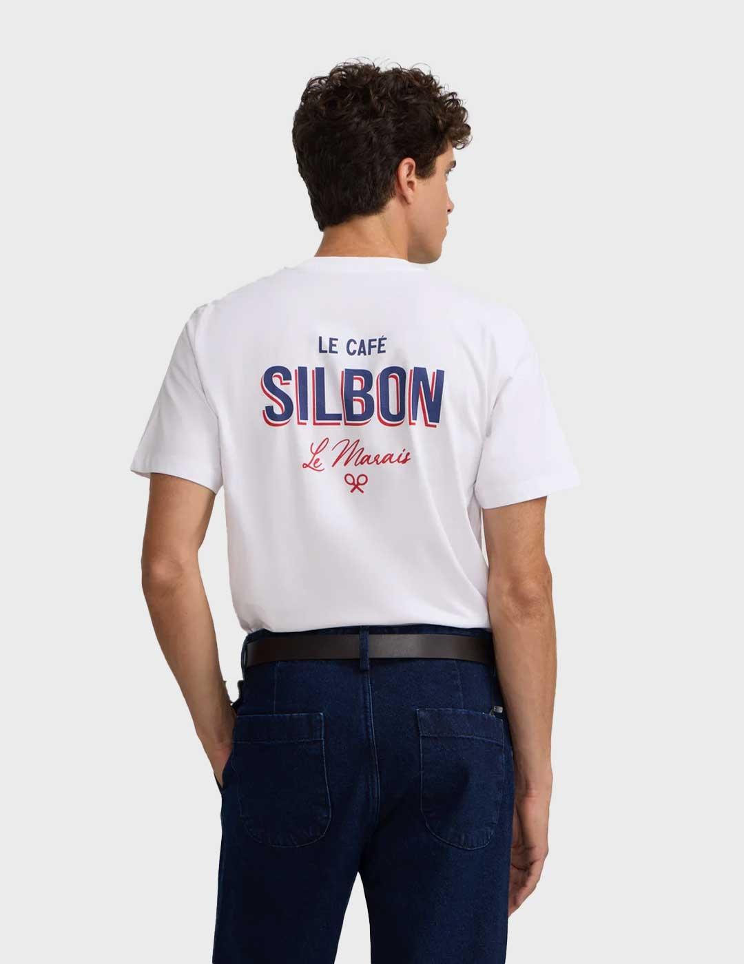 Silbon Le Marais camiseta blanca para hombre