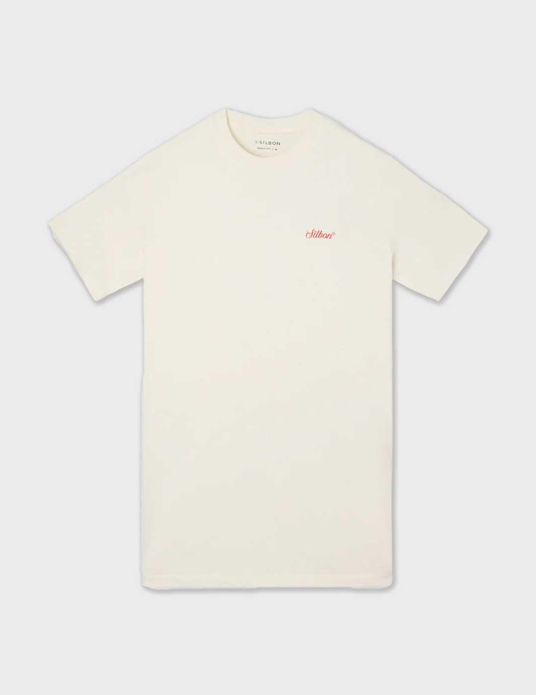 Silbon Sail Club camiseta beige para hombre