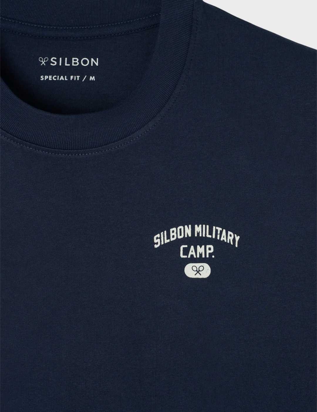 Silbon Special fit camiseta  azul marino para hombre