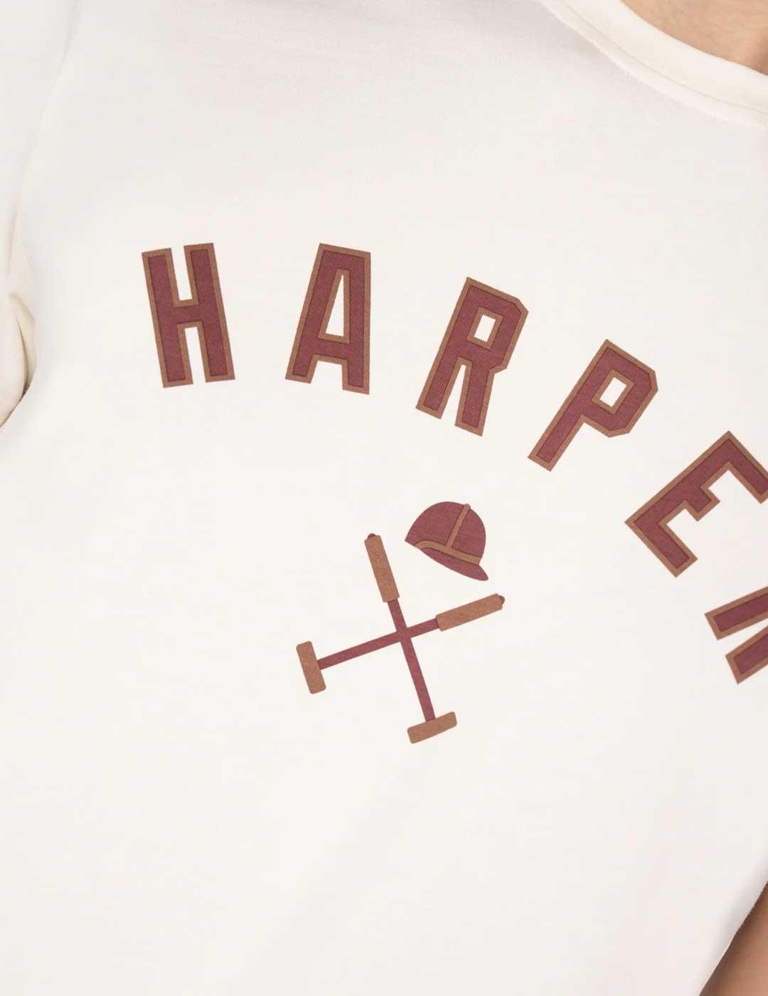Harper & Neyer New England camiseta beige para hombre