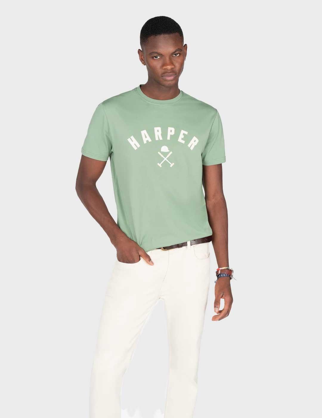 Harper & Neyer New England camiseta verde para hombre