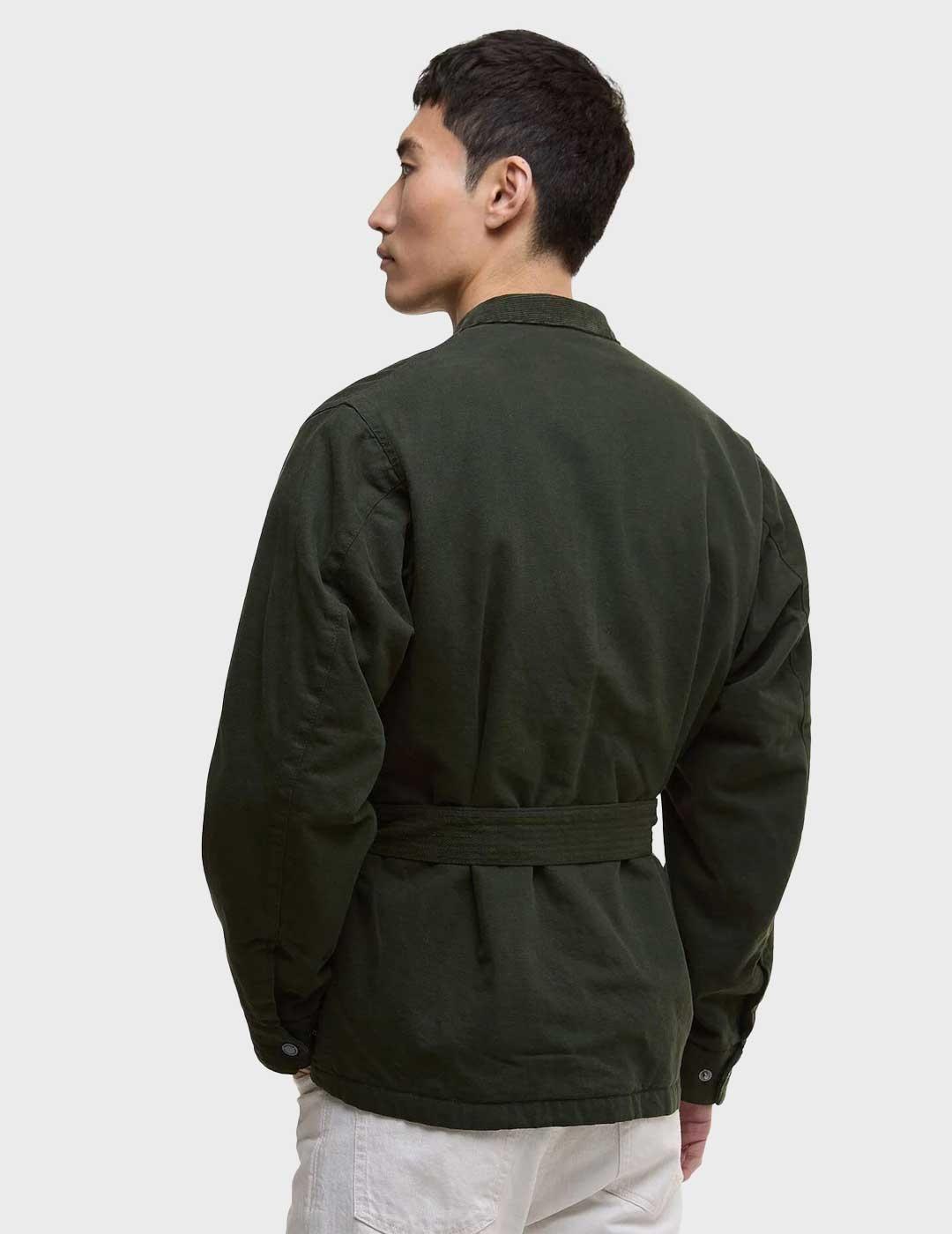 Barbour International Washed Casual chaqueta verde hombre