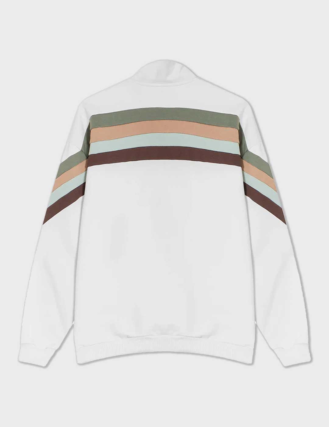 Kaotiko Walker Society sudadera blanca para hombre