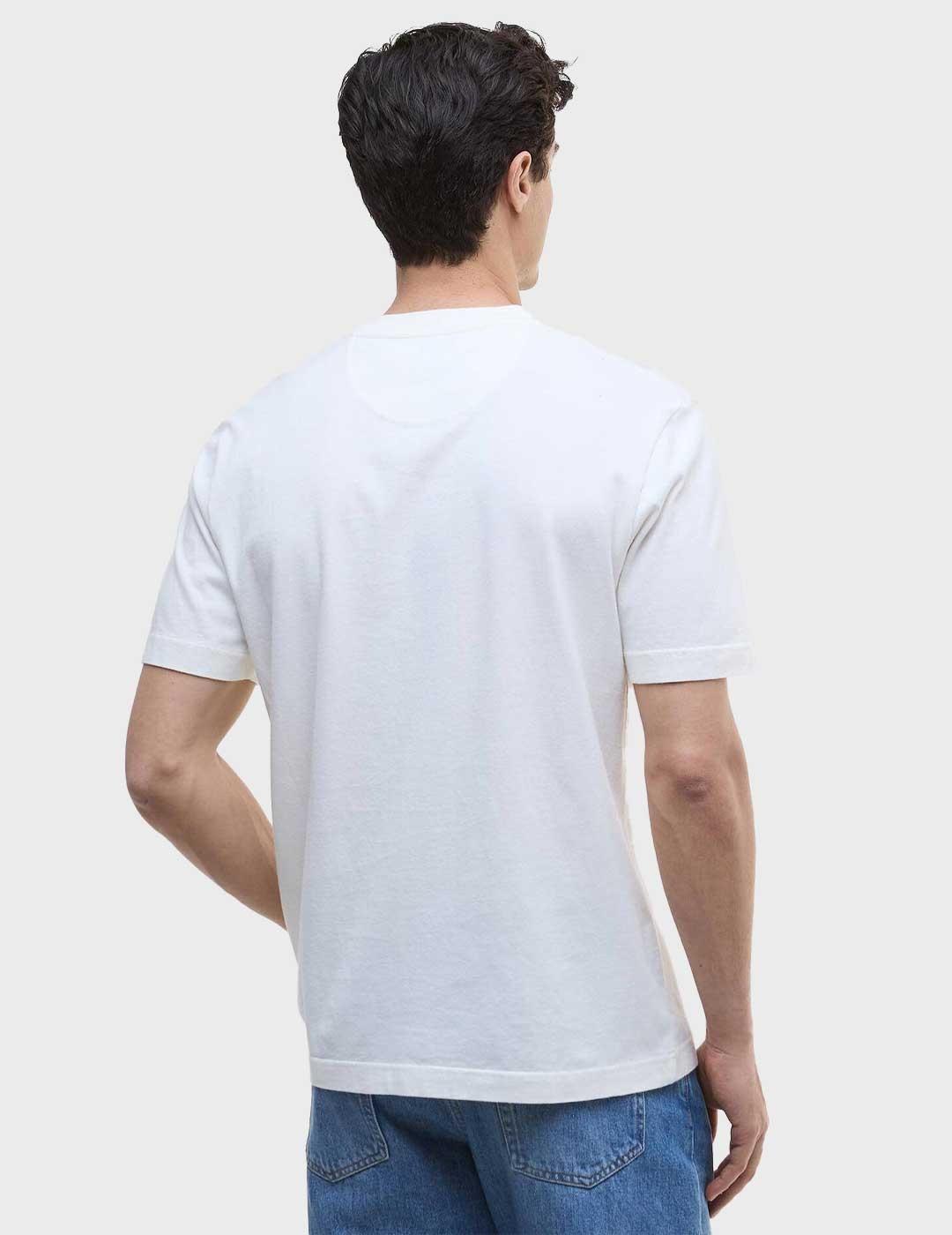 Barbour International Multon camiseta biege para hombre