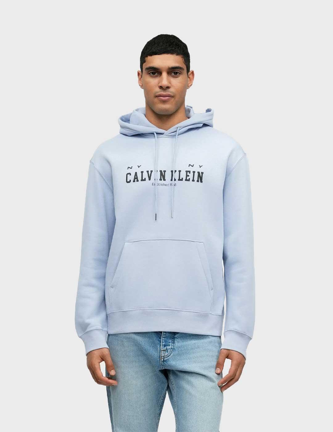 Calvin Klein Giate sudadera azul para hombre