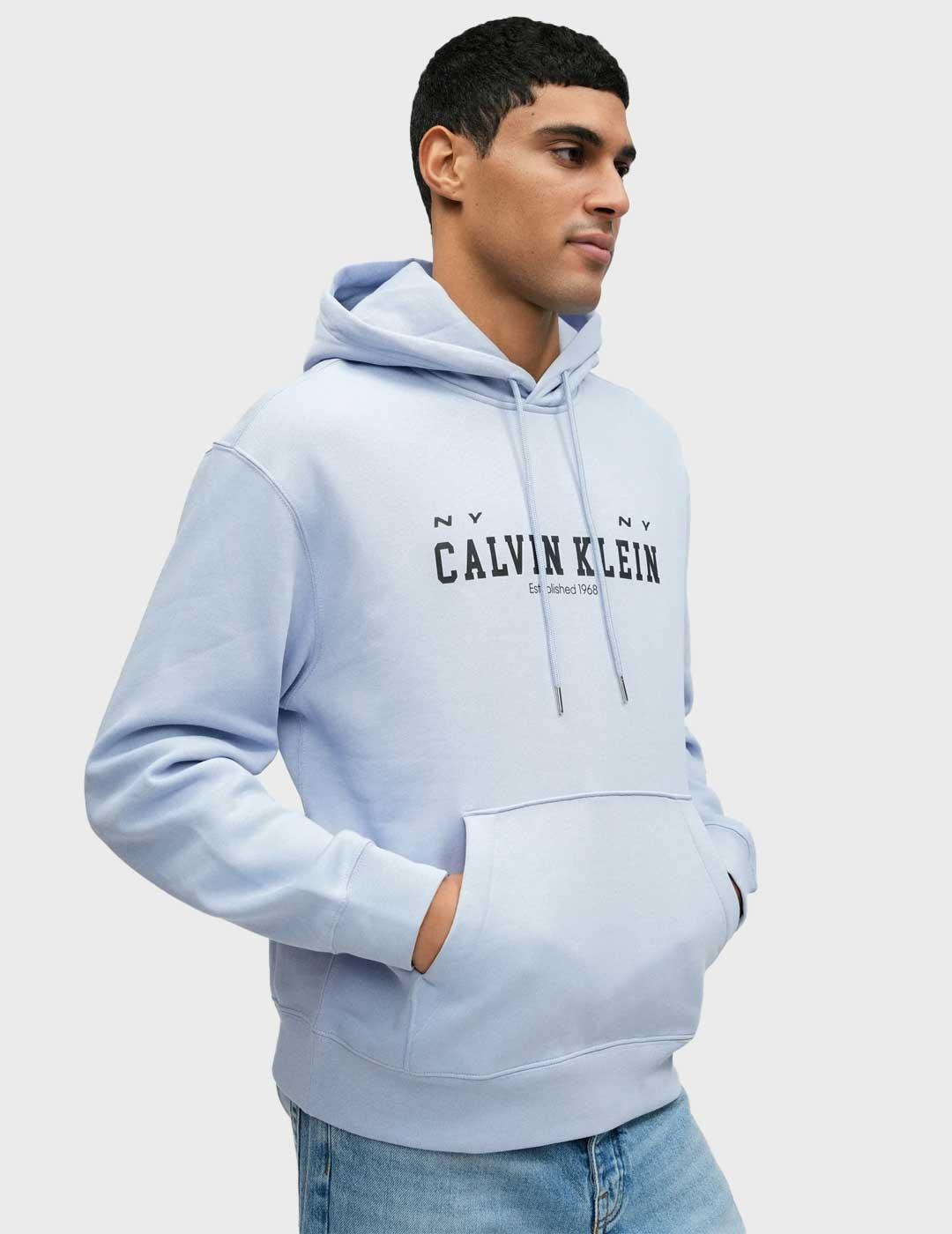 Calvin Klein Giate sudadera azul para hombre