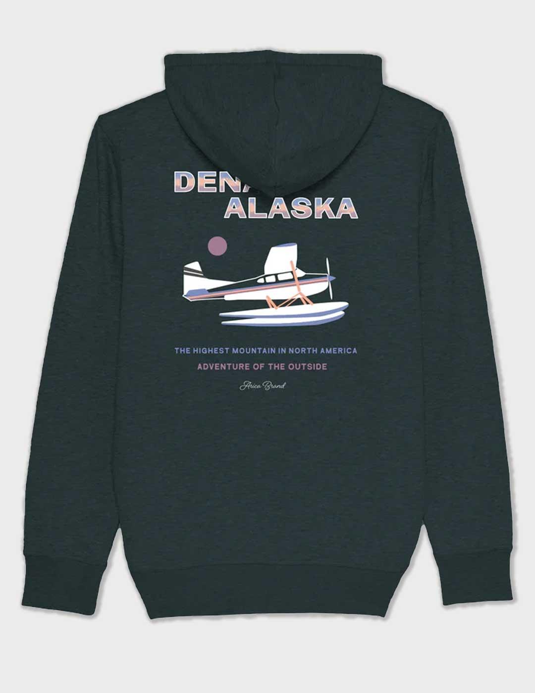 Arica Brand Denali sudadera verde para hombre