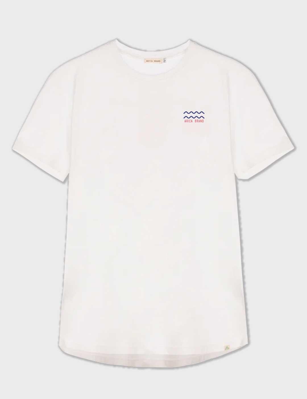 Arica Brand Salta camiseta blanca para hombre y mujer