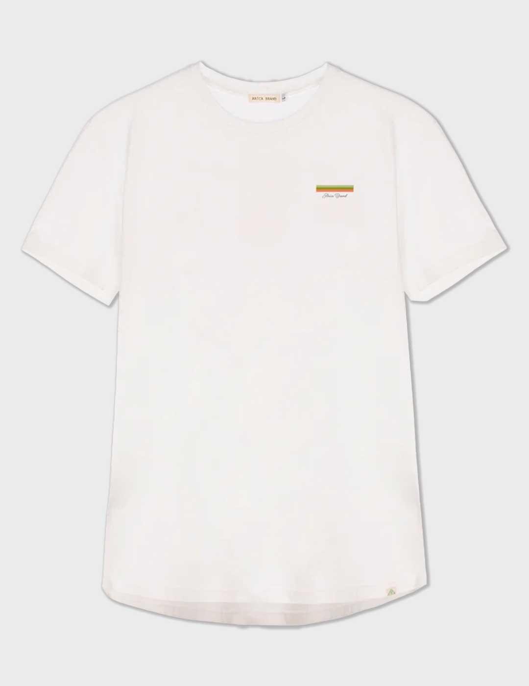Arica Brand Denali camiseta blanca para hombre y mujer