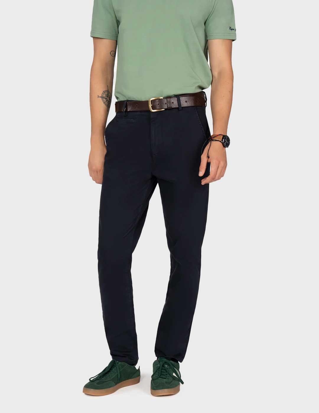 Harper & Neyer Icon pantalón azul marino chino para hombre