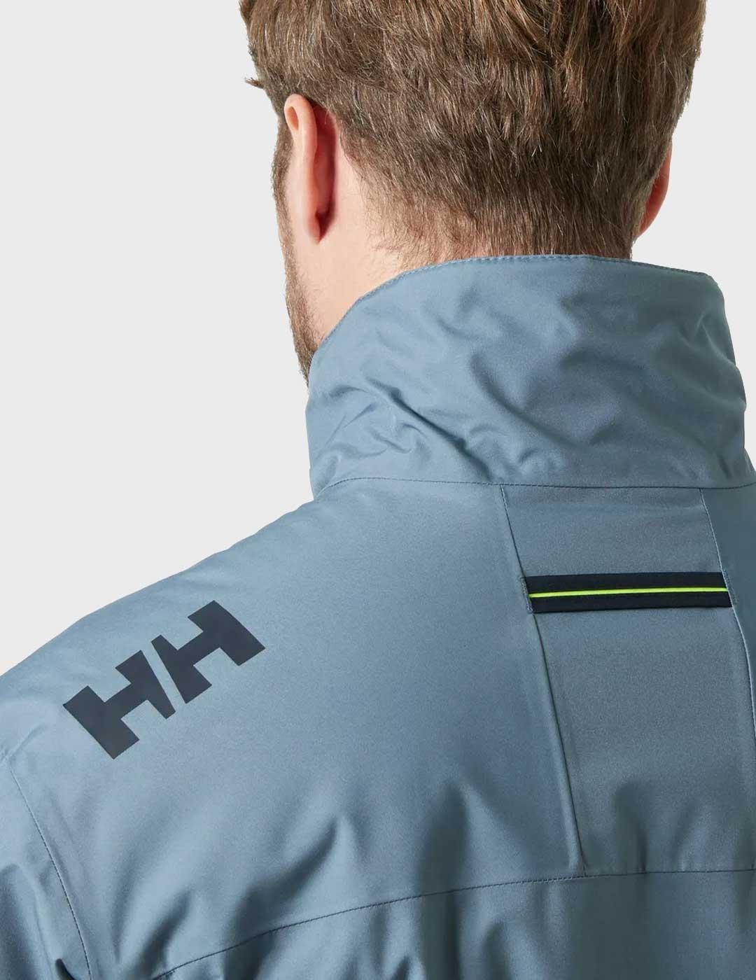 Helly Hansen Crew Midlayer 2 chaqueta azul para hombre