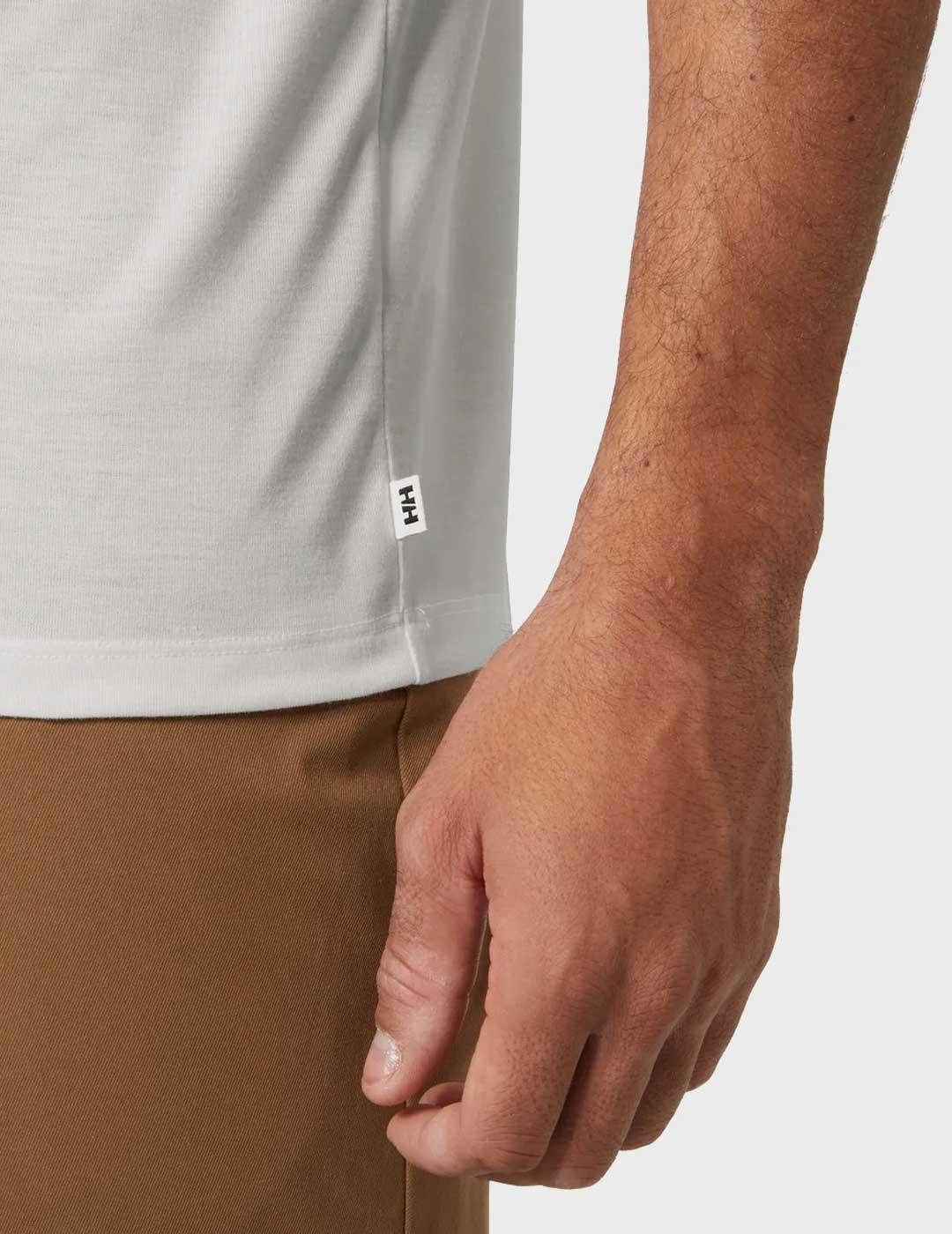 Helly Hansen Skog camiseta blanca para hombre