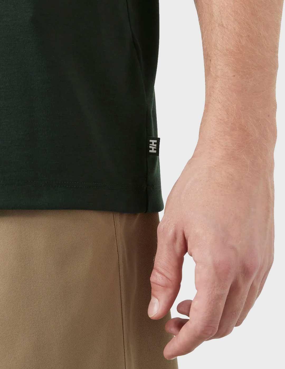 Helly Hansen Skog camiseta verde para hombre