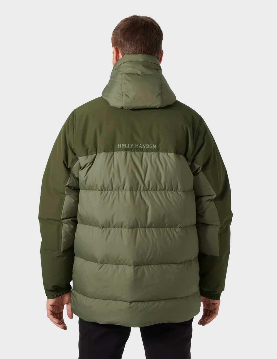 Helly Hansen Escape Down chaqueta verde para hombre