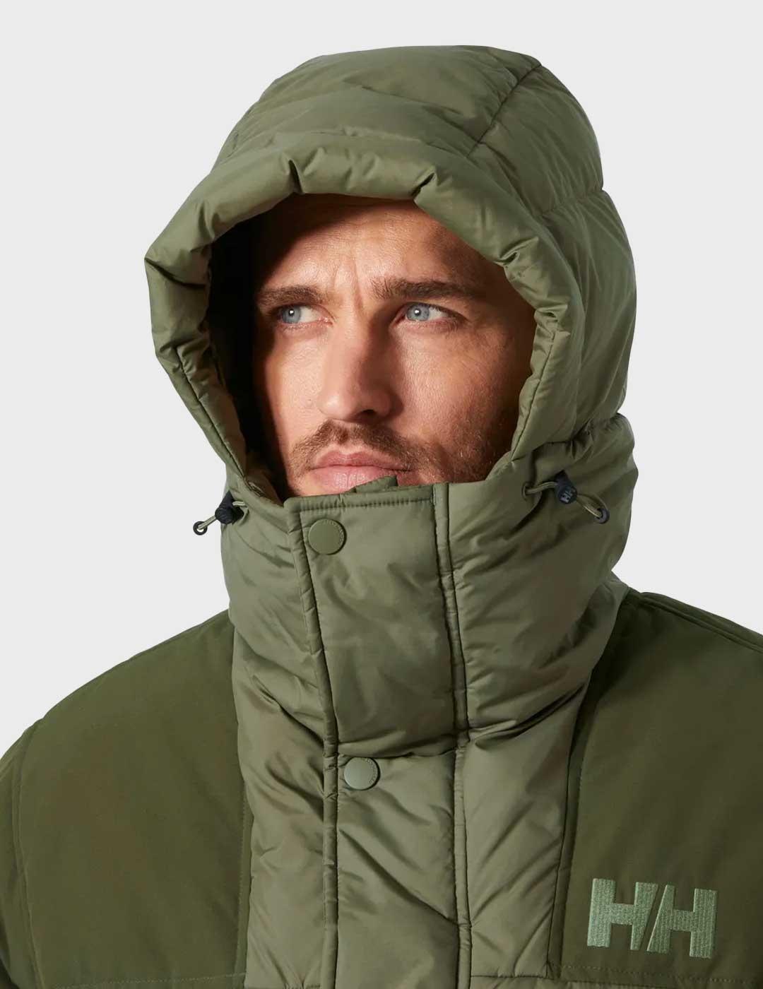 Helly Hansen Escape Down chaqueta verde para hombre