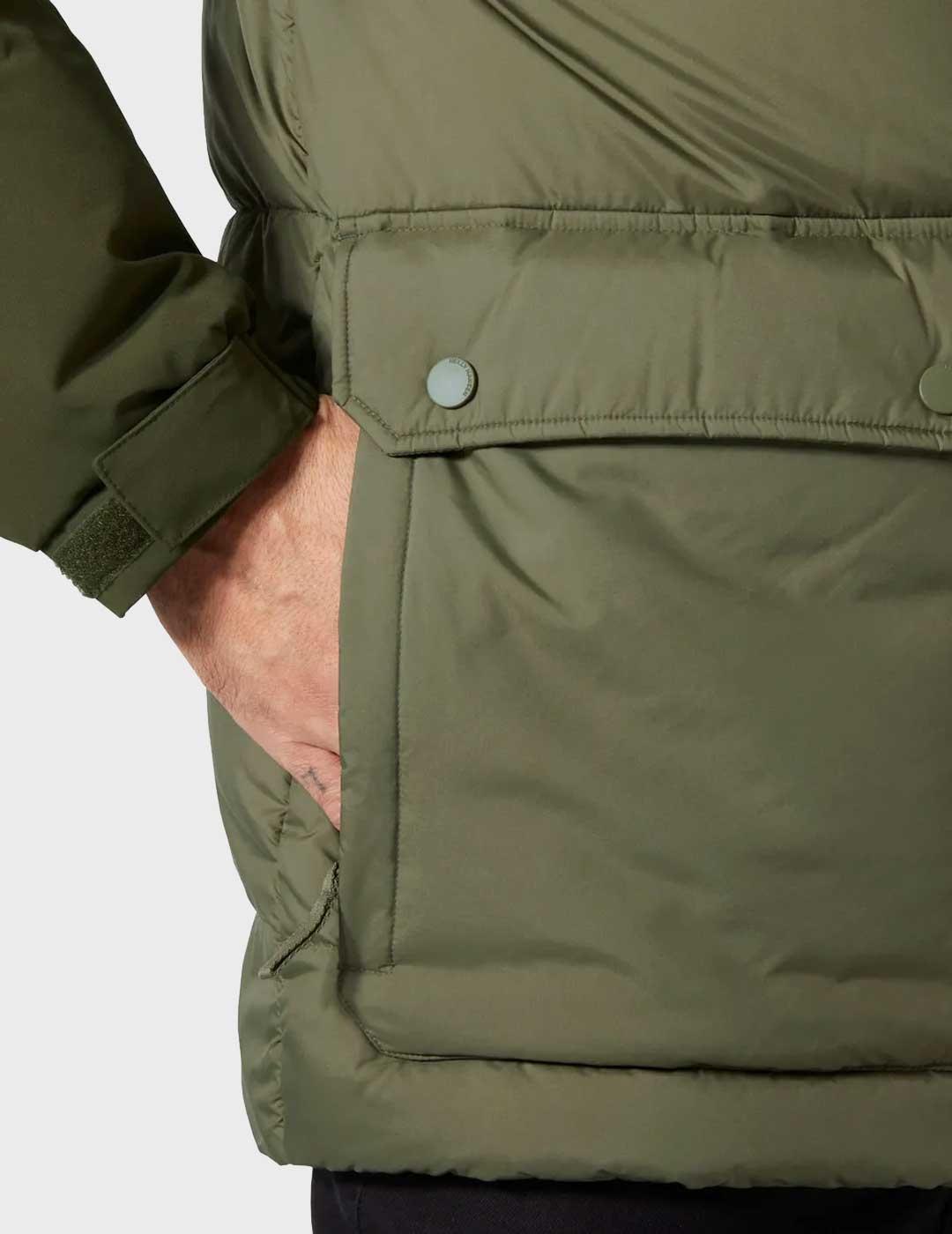 Helly Hansen Escape Down chaqueta verde para hombre