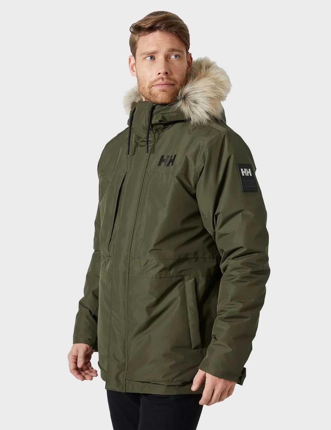 Helly Hansen Coastal 3.0 abrigo verde para hombre