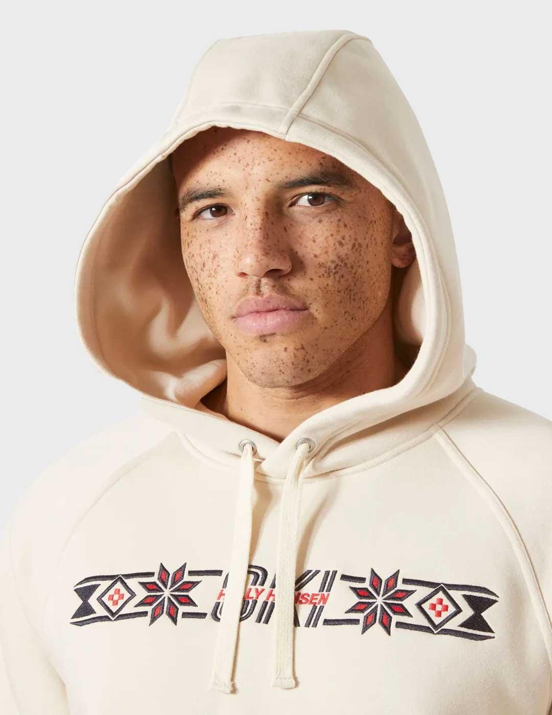 Helly Hansen Elevate sudadera beige para hombre