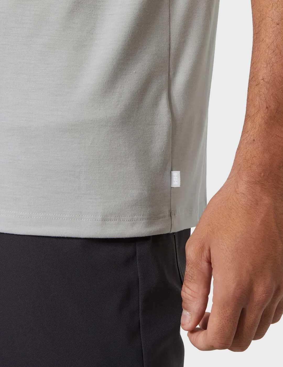 Helly Hansen Skog camiseta gris para hombre