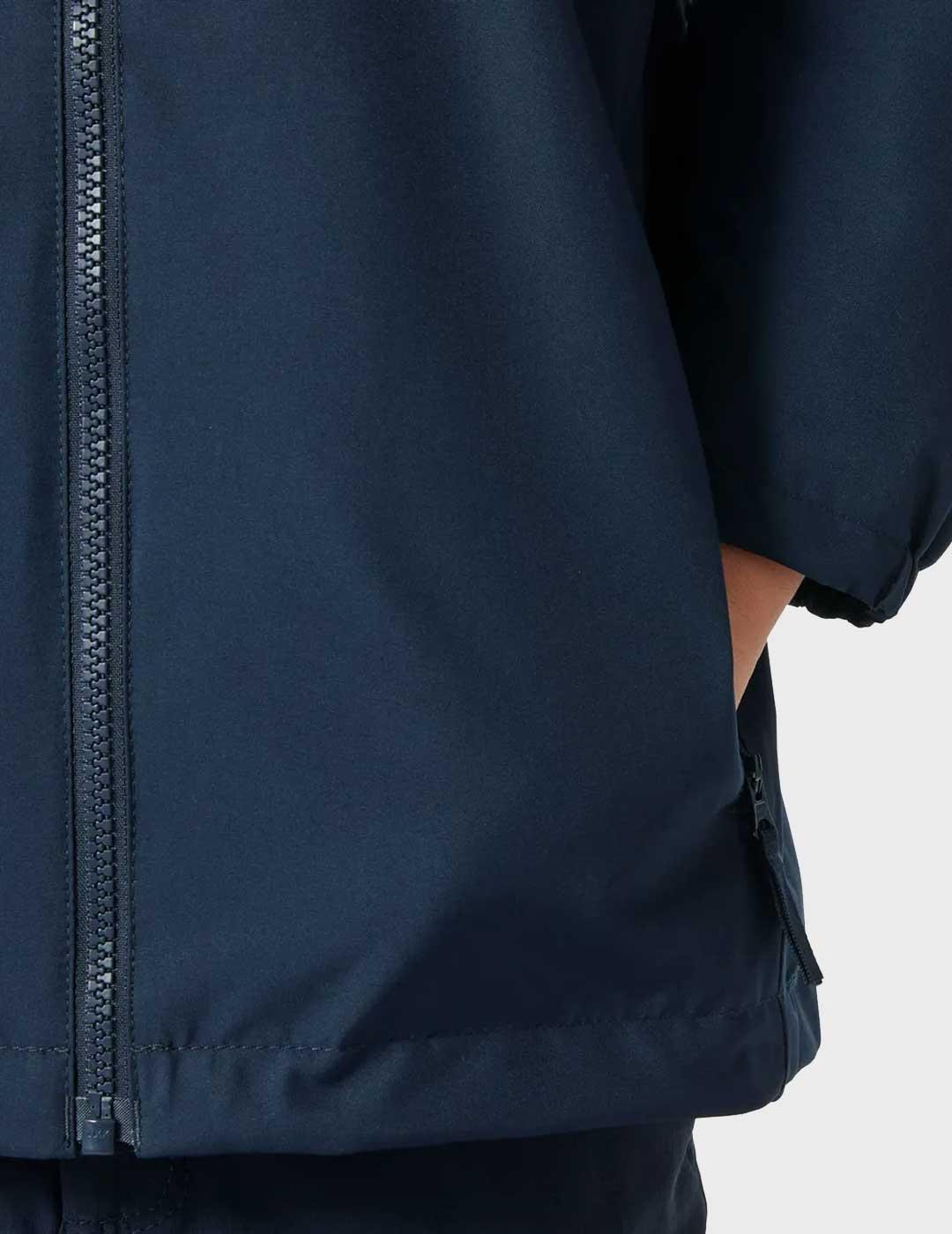 Helly Hansen Jr Crew Midlayer chaqueta marina niño y niña