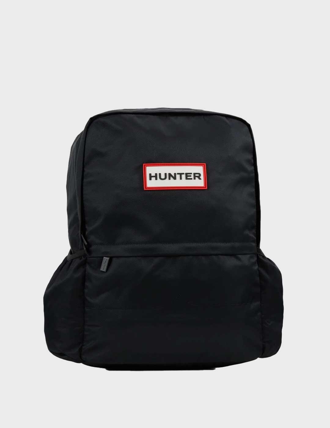 Hunter mochila negra para hombre y mujer