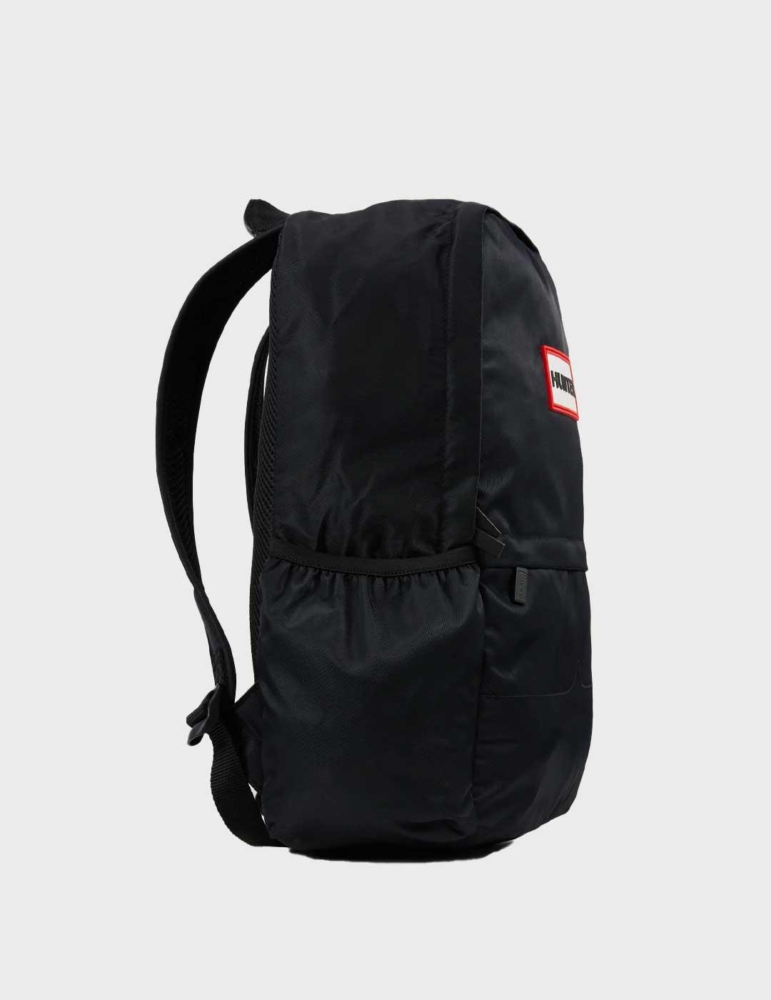Hunter mochila negra para hombre y mujer