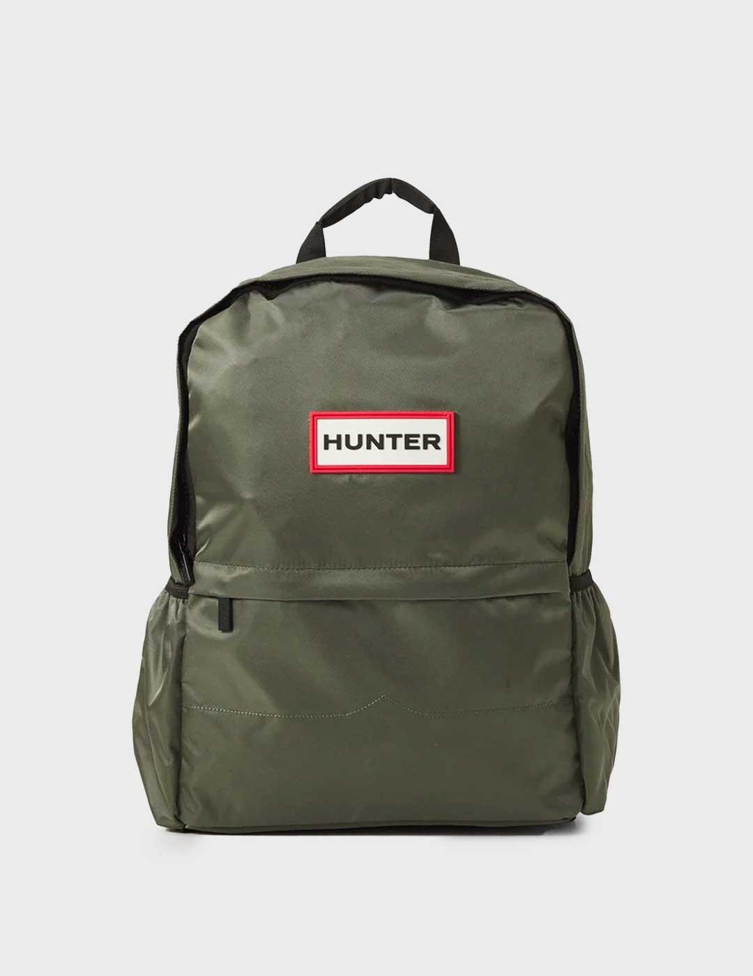 Hunter mochila verde para hombre y mujer