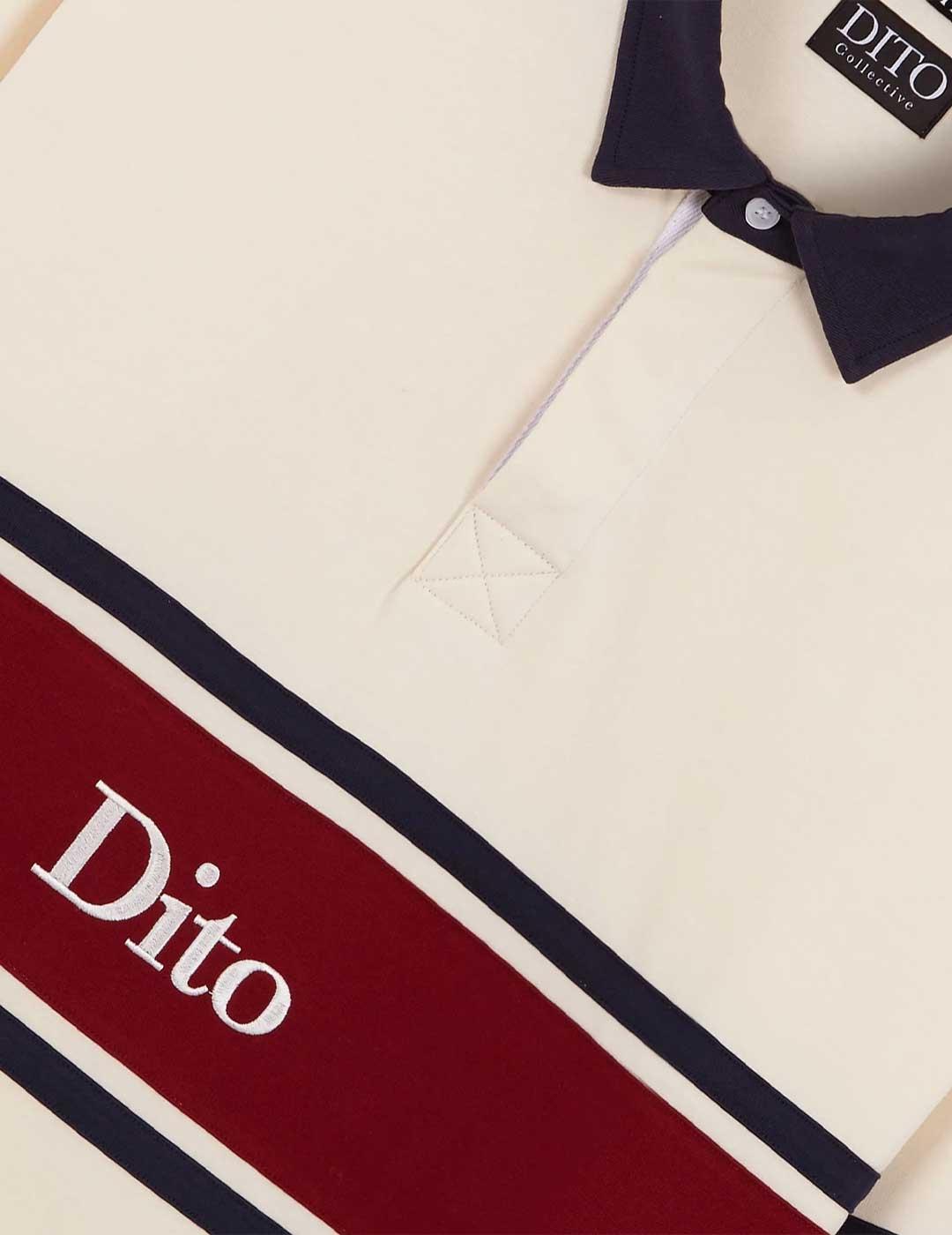 Dito polo beige Nautical para hombre