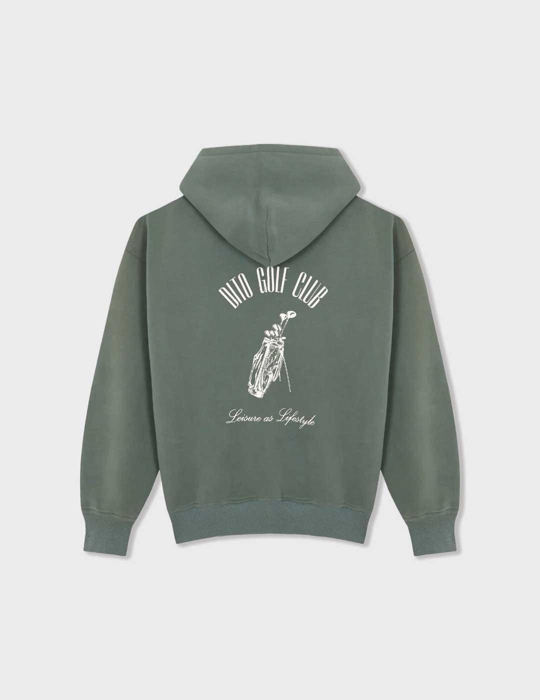 Dito sudadera verde Out Of Bounds para hombre