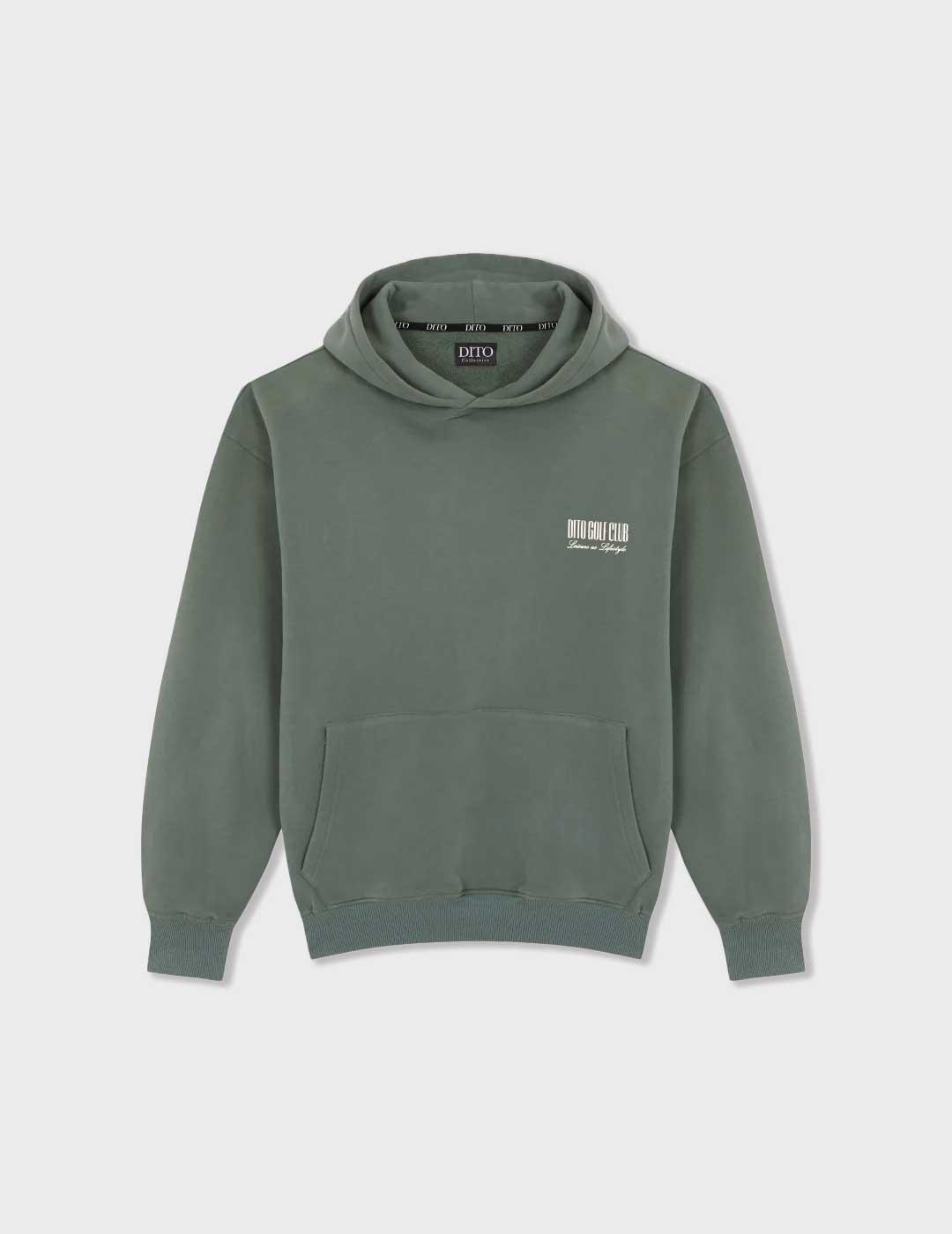 Dito sudadera verde Out Of Bounds para hombre