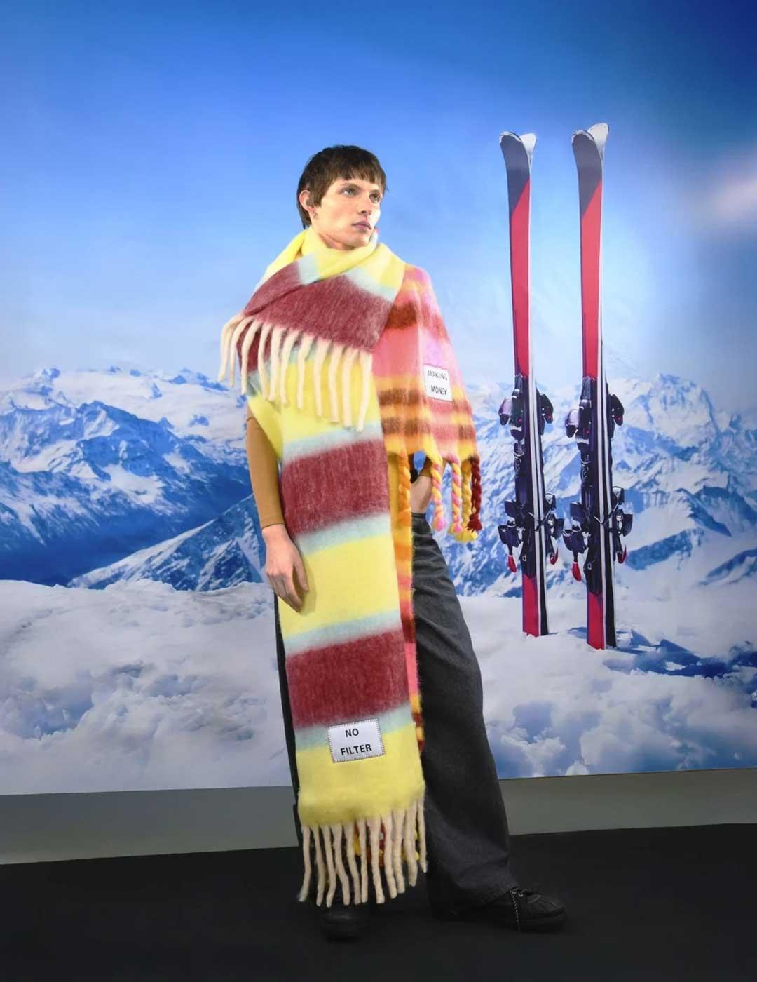 Verb To Do No Filter bufanda multicolor para mujer