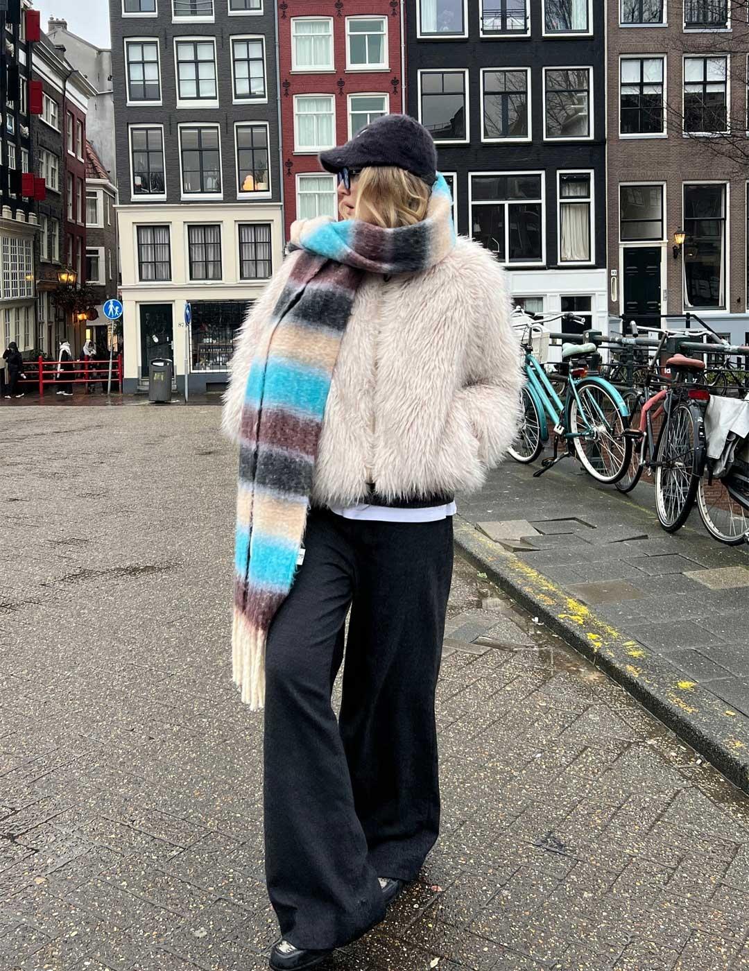 Verb To Do World Wide bufanda multicolor para mujer