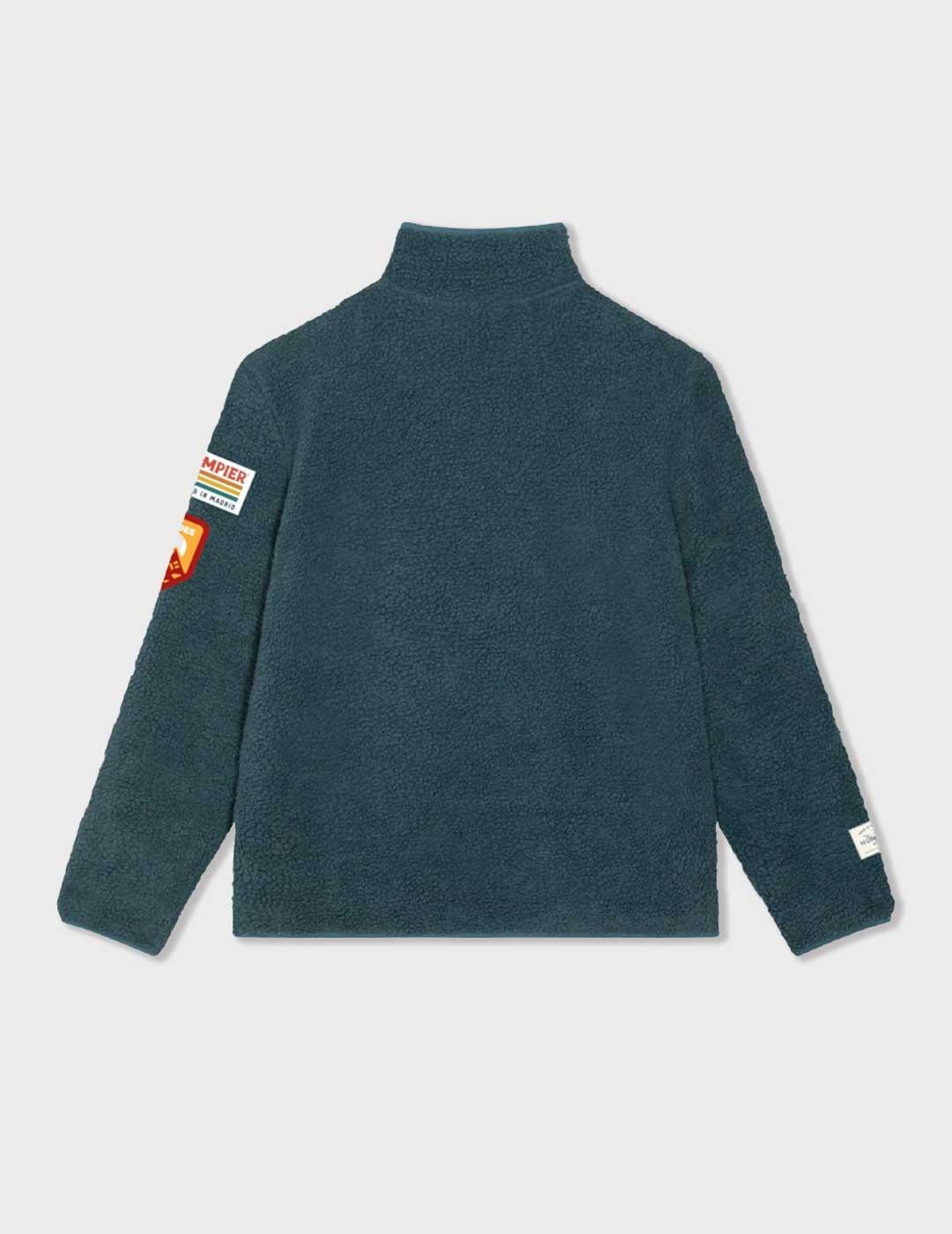 Humpier polar azul para hombre