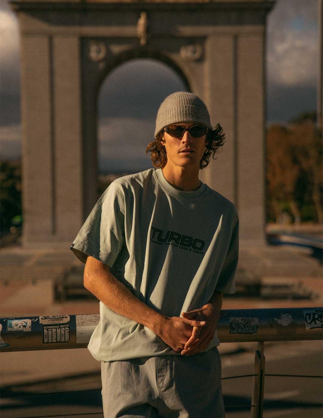 Humpier camiseta verde 911 Turbo S para hombre