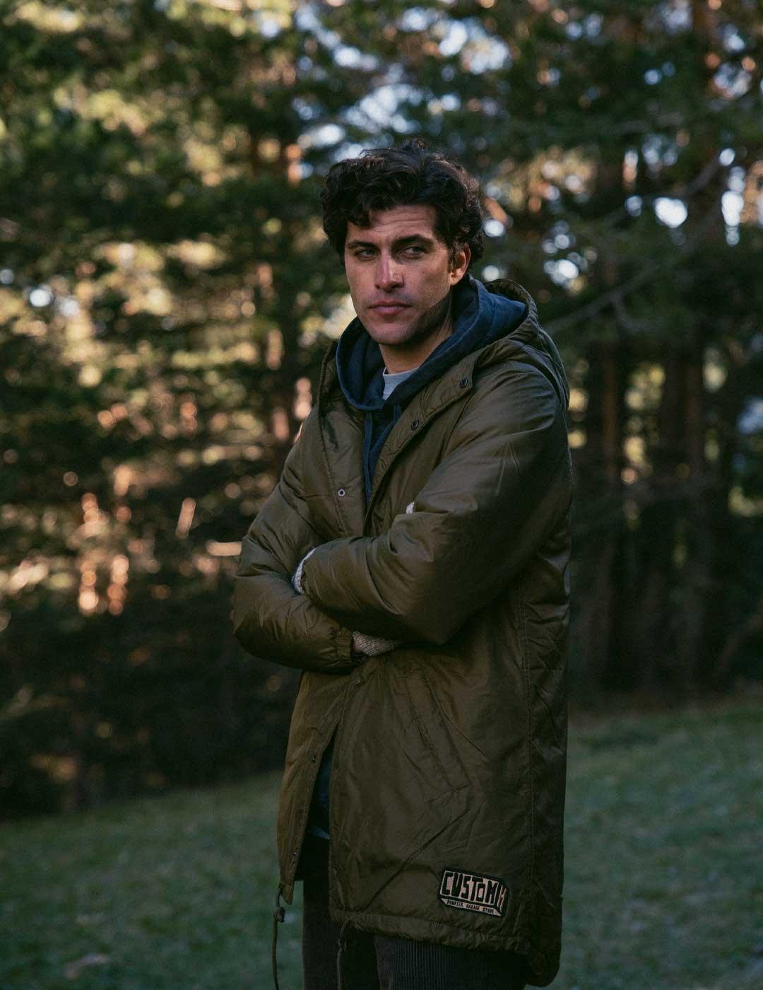 Humpier parka verde Hot Night para hombre