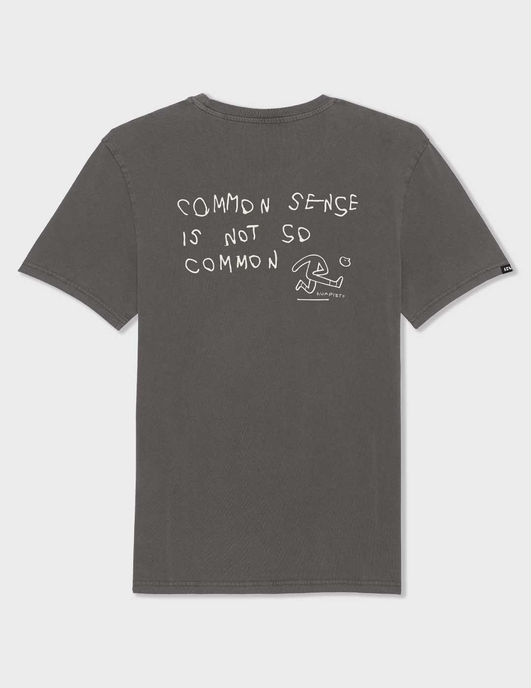 Humpier camiseta negra Common Sense para hombre