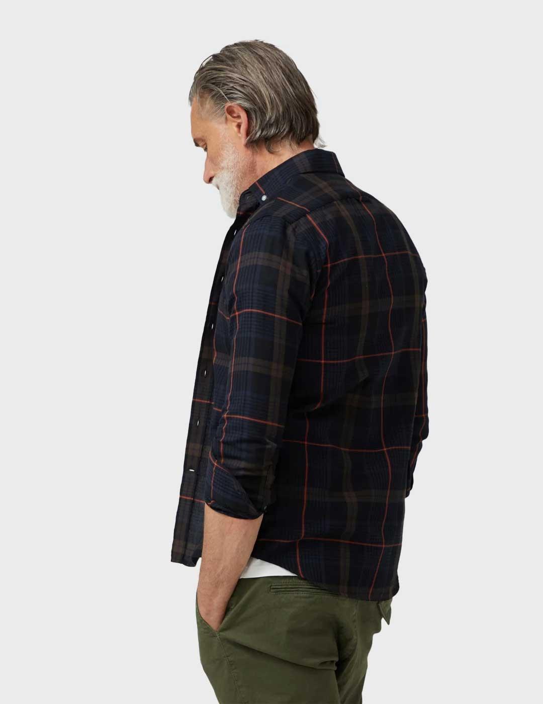 Altonadock camisa negra para hombre