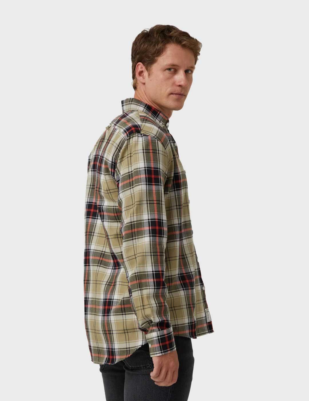 Altonadock camisa verde para hombre